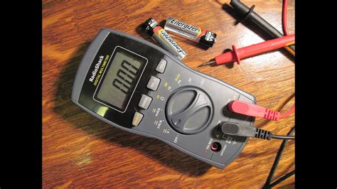 how to use mastercraft multimeter|check voltage with multimeter video.